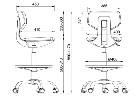 KASA mini office chair