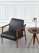 West single seat faux leather sofa armchair