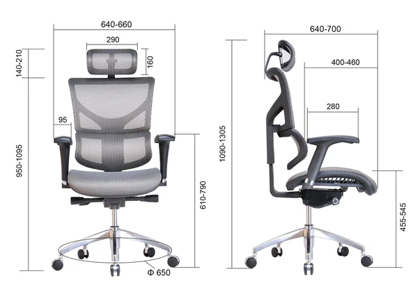 RIOLI-GJ R40 Pro Korean Wintex Mesh Ergonomic Office Computer Chair