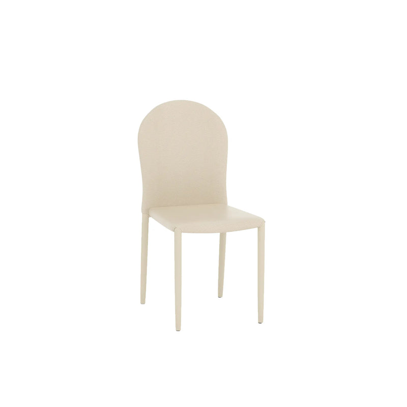 COBIE 強化玻璃伸縮餐枱 + AMOS 4餐椅組合 - Spazio Plus 多維家居