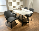VINO Faux Leather Rotatable Dining Chair 
