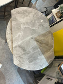 CHERYL 岩板圓形伸縮餐枱 + AMOS 4餐椅組合 - Spazio Plus 多維家居