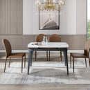 ALLEN 1.3米至1.6米 岩板伸縮餐枱 - Spazio Plus 多維家居