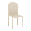 AMOS 圓背仿皮餐椅 - Spazio Plus 多維家居