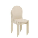 AMOS 圓背仿皮餐椅 - Spazio Plus 多維家居