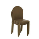 AMOS 圓背仿皮餐椅 - Spazio Plus 多維家居