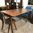 ANDERS 1.7米 胡桃色實木餐枱 - Spazio Plus 多維家居