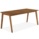 ANDERS 1.7米 胡桃色實木餐枱 - Spazio Plus 多維家居