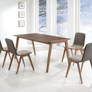 ANDERS 1.7米 胡桃色實木餐枱 - Spazio Plus 多維家居