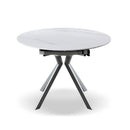 CHERYL 岩板圓形伸縮餐枱 - Spazio Plus 多維家居