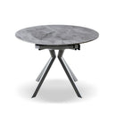 CHERYL 岩板圓形伸縮餐枱 - Spazio Plus 多維家居