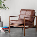 HANK 仿皮閱讀梳化椅 - Spazio Plus 多維家居