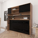 ISOLA 0.9米 側翻變形隱形梳化床 連書桌組合 - Spazio Plus 多維家居