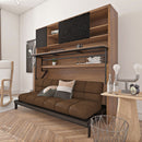 ISOLA 0.9米 側翻變形隱形梳化床 連書桌組合 - Spazio Plus 多維家居