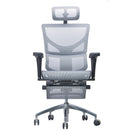 RIOLA-R R30 PRO 韓國Wintex網布人體工學辦公電腦椅連腳踏 - Spazio Plus 多維家居