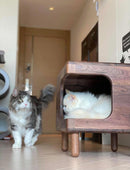 MEW 北美洲實木貓屋小茶几 - Spazio Plus