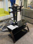 BENTWOOD 電視掛架 連 玻璃儲物層架 - Spazio Plus 多維家居